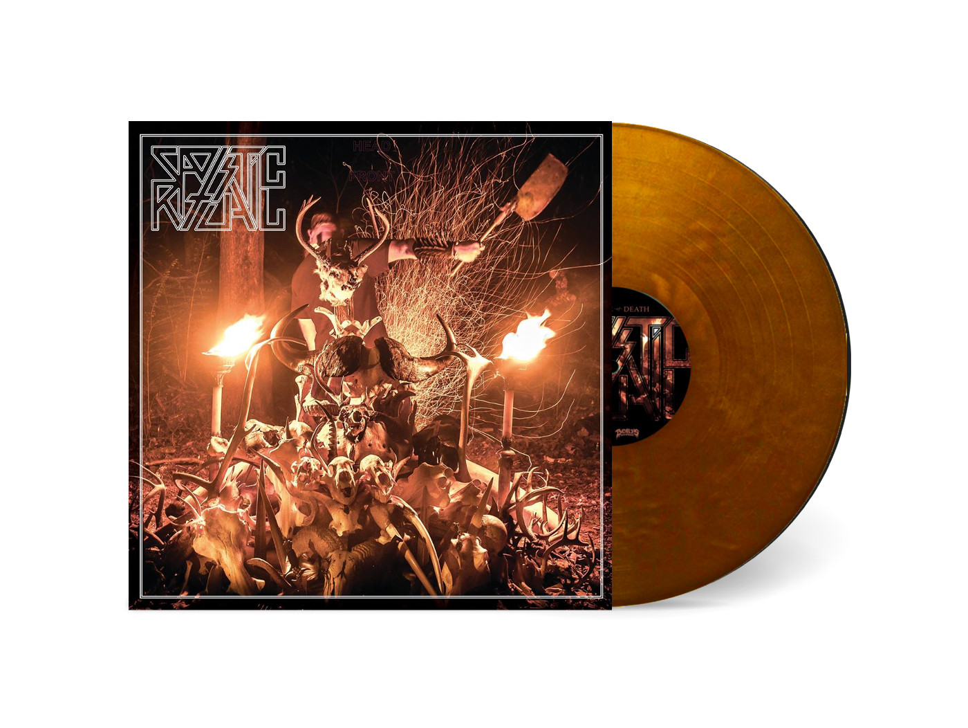 Sadistic Ritual - Visionaire of Death LP (copper vinyl) - Click Image to Close